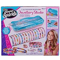 CRA-Z-ART 65606 Shimmer N Sparkle Fashion Studio Make Your own tila Bead Jewellery for Children Aged 8 and Over