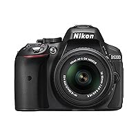 Nikon D5300 24.2 MP CMOS Digital SLR Camera with 18-55mm f/3.5-5.6G ED VR II Auto Focus-S DX NIKKOR Zoom Lens - International Version (No Warranty)