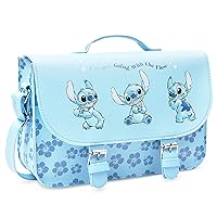 Disney Stitch Bag for Girls, Lilo and Stitch Cross Body Bag (Blue)