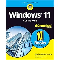 Windows 11 All-in-one for Dummies (For Dummies (Computer/Tech)) Windows 11 All-in-one for Dummies (For Dummies (Computer/Tech)) Paperback Kindle