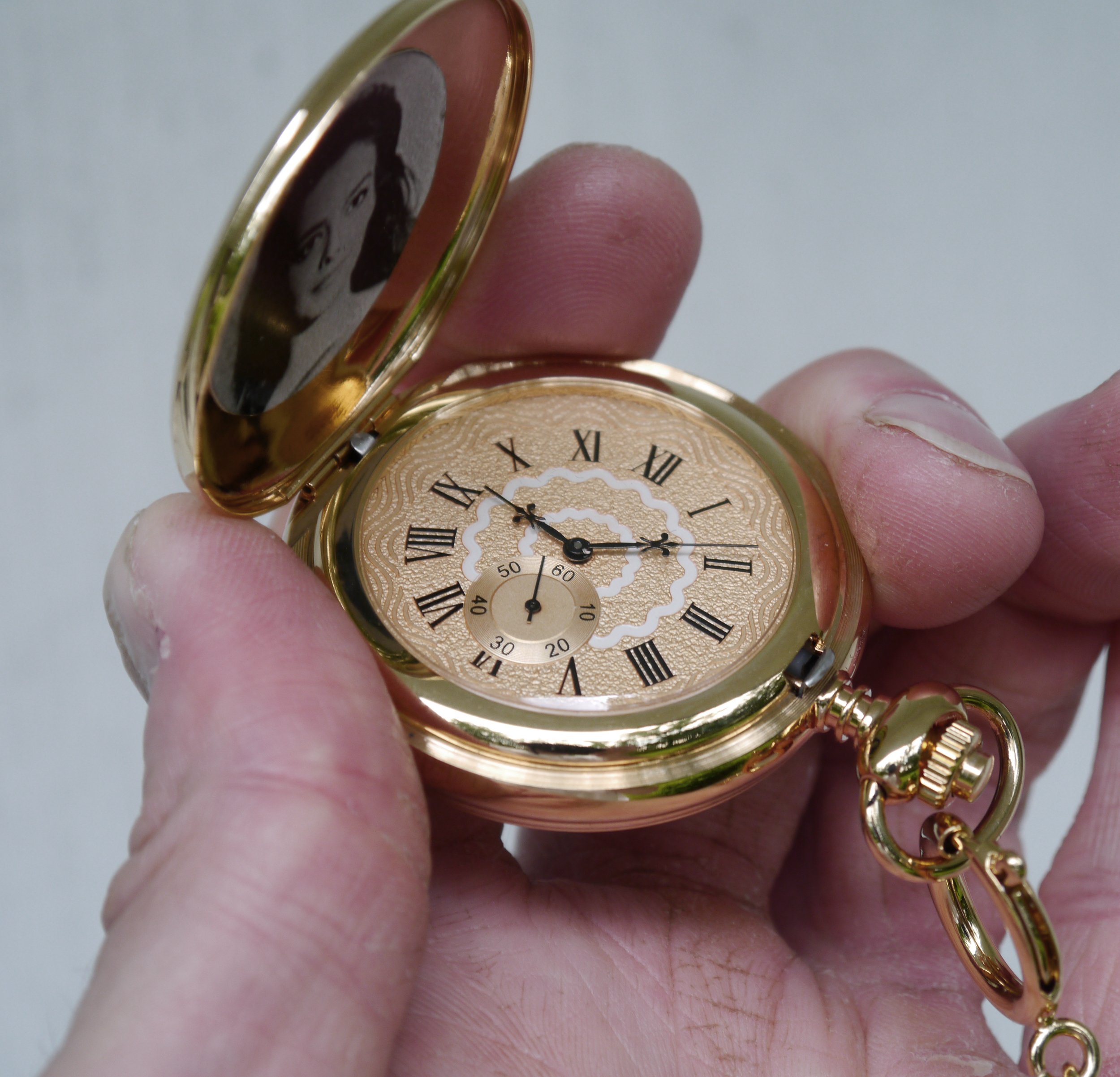 StraightLine Music Pocket Watch Movie Prop from for A Few Dollars More - Clint Eastwood + Lee Van Cleef - Great Gift