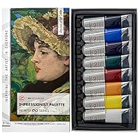 Zenacolor Oil Paint Set 48 x 12mL (0.4Oz) Pack of 48 Tubes of Oil Paints  for Canvas Painting