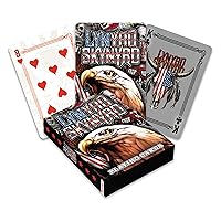 AQUARIUS Lynyrd Skynyrd Playing Cards – Lynyrd Skynyrd Themed Deck of Cards for Your Favorite Card Games - Officially Licensed Lynyrd Skynyrd Merchandise & Collectibles