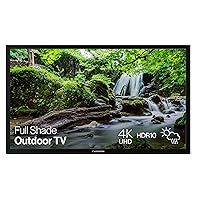 Furrion Aurora 49-inch Full Shade Outdoor TV (2021 Model)- Weatherproof, 4K UHD HDR LED Outdoor Television with Auto-Brightness Control - FDUF49CBS