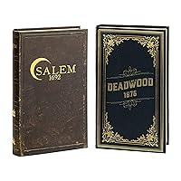 Salem 1692 and Deadwood 1876 Board Game Bundle - Games of Strategy, Deceit, Cards, and Luck