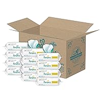 Pampers Sensitive Water Based Hypoallergenic and Unscented Baby Wipes Combo, 1008 count (Packaging May Vary)