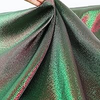 Transparent Iridescent PVC Sheet Cosplay Performance Accessories  Holographic Waterproof Synthetic Leather for Party Decoration 0.1mm Thick  11.8X47