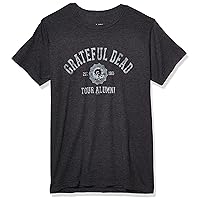 Liquid Blue Unisex-Adult Standard Grateful Dead Tour Alumni 1965 Short Sleeve T-Shirt
