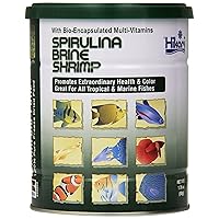 Hikari Bio-Pure Freeze Dried Spirulina Brine Shrimp Cubes for Pets, 1.76-Ounce