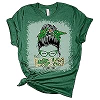 One Lucky Mama Clover St. Patrick's Day Women's Bella T-