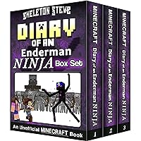Diary of an Enderman Ninja Trilogy: Unofficial Minecraft Books for Kids, Teens, & Nerds (Minecraft Book Collections - Skeleton Steve & the Noob Mobs Series Diaries - Bundle Box Sets 5)