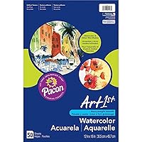 Art1st Watercolor Pads 12 X 18 Arts & Crafts Paper Pac4927 Pacon Corporation