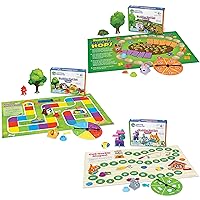 Buddies Pet Set 3 Games in 1 - 27 Pieces, Ages 4+ Preschool Learning Toys, Colors Number Shapes Recognition, Toddler Learning Games