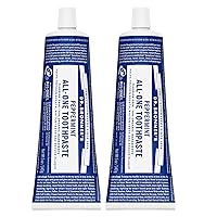 Toothpaste Peppermint Dr. Bronner's 5 oz Paste Pack of 2 (2) by Dr. Bronner's