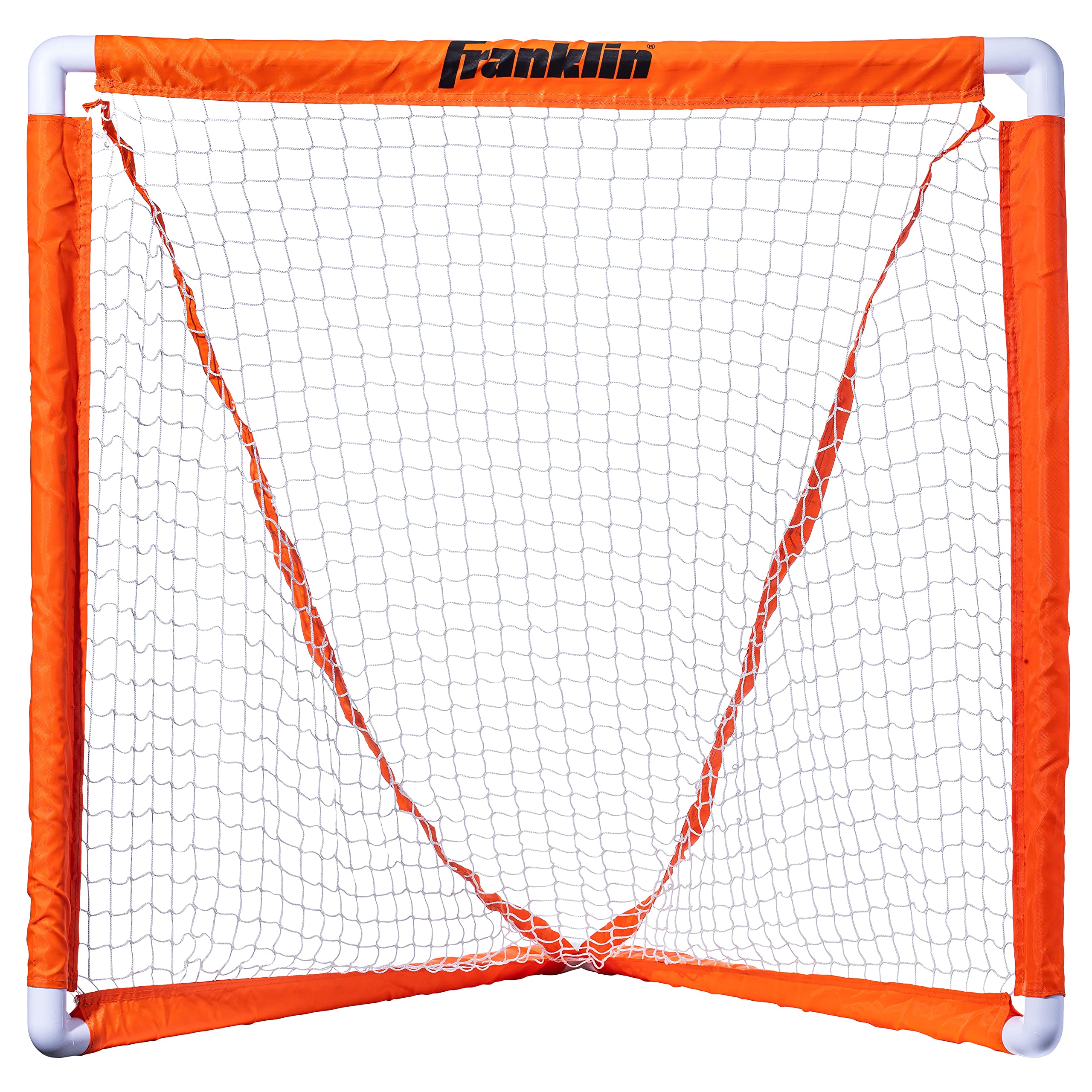 Franklin Sports Youth Lacrosse Goal - Small Kids Lacrosse Net - Portable Lax Mini Box Goal - Backyard Goal for Youth Lacrosse - 38