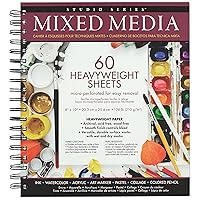 Studio Series Mixed Media Pad 8'' x 10'' (60 heavyweight sheets)