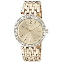 XOXO Women's XO264 Analog Display Analog Quartz Gold Watch