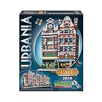 WREBBIT 3D Urbania Collection Café 3D Jigsaw Puzzle (285 Pieces) (W3D-0503)
