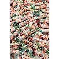 Smarties Candy Bulk - 3 Flavor Variety - 4 LB Bag of Original Smartie, Extreme Sour Smarties & Tropical Smartees - Smarties Bulk Candy – Giant Smarties Bag of Candy Rolls - With Queen Jax Magnet