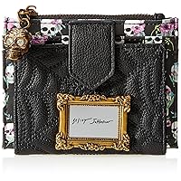 Betsey Johnson Spider Bifold Wallet, Black