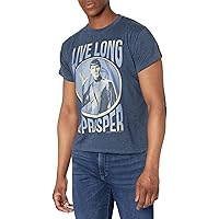 Star Trek Men's Original Series Spock Live Long T-Shirt