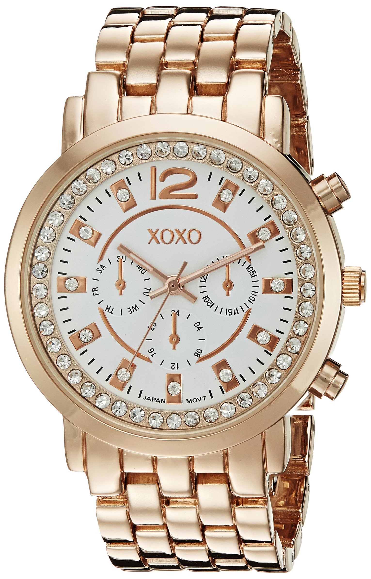 XOXO Women's XO5821 Analog Display Analog Quartz Rose Gold Watch