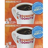 French Vanilla Coffee Single Serve K-Cups, 24 Count