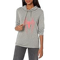 Fifth Sun Marvel Universe Spider Women's Long Sleeve Cowl Neck Pullover
