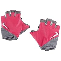 Nike Women's Gym Essential Fitness Gloves XS Rush Pink/Anthracite/White|628