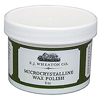 Microcrystalline Wax Polish, Preserves and Protects Metal, Leather and Wood Surfaces, Made in USA (8 oz.)