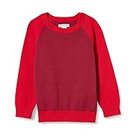 Amazon Essentials Boys and Toddlers' Pullover Crewneck Sweater