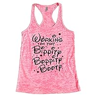 Funny Workout Princess Tank Tops Bippity Boppity Booty Royaltee Gym Shirts