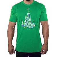 Castle Frozen Snowflake Man's Shirts, Snowflake Man's Christmas Shirts!