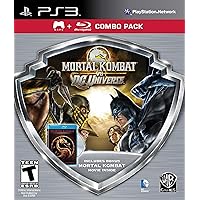 Mortal Kombat vs DC Universe - Silver Shield Combo Pack - Playstation 3 Mortal Kombat vs DC Universe - Silver Shield Combo Pack - Playstation 3 PlayStation 3 Xbox 360