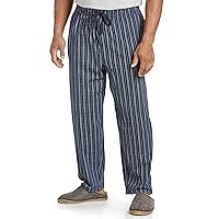 Harbor Bay by DXL Big and Tall Stripe Knit Pants