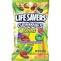 Life Savers Sours Gummies Candy Bag, 7 ounce
