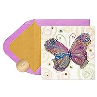 Papyrus Blank Card for Her (Butterfly)