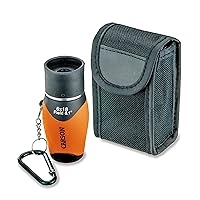 Carson MiniMight 6x18mm Pocket Monocular with Carabiner Clip, Orange (MM-618CO)