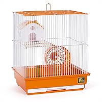 Prevue Pet Products Orange Two-Story Hamster & Gerbil Cage SP2010O