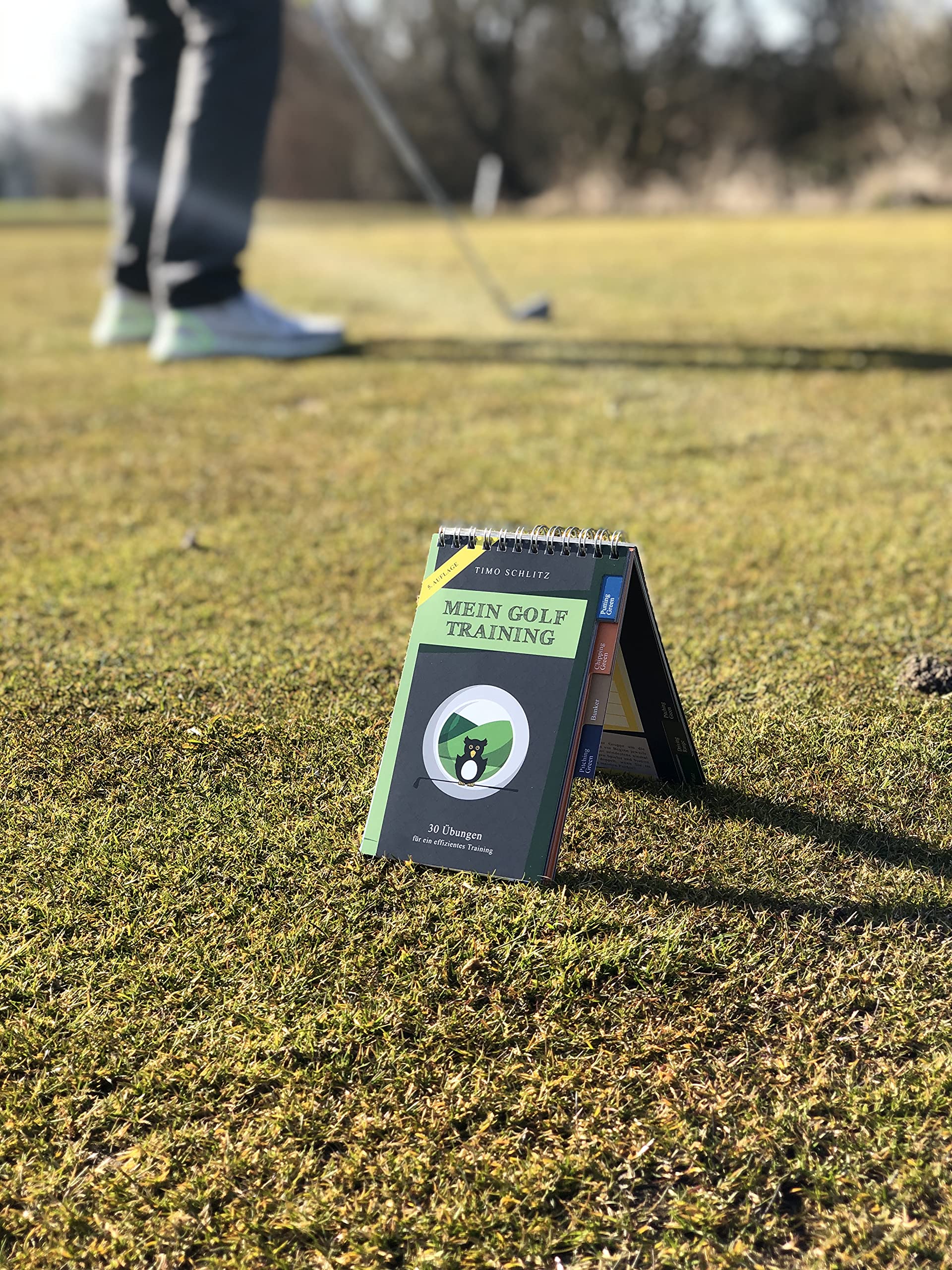 All Square Verlag Mein Golf Training: 30 Übungen für effektives Training | Booklet mit Drills für das Golf-Bag | Situative Übungen für Short Game und Driving Range