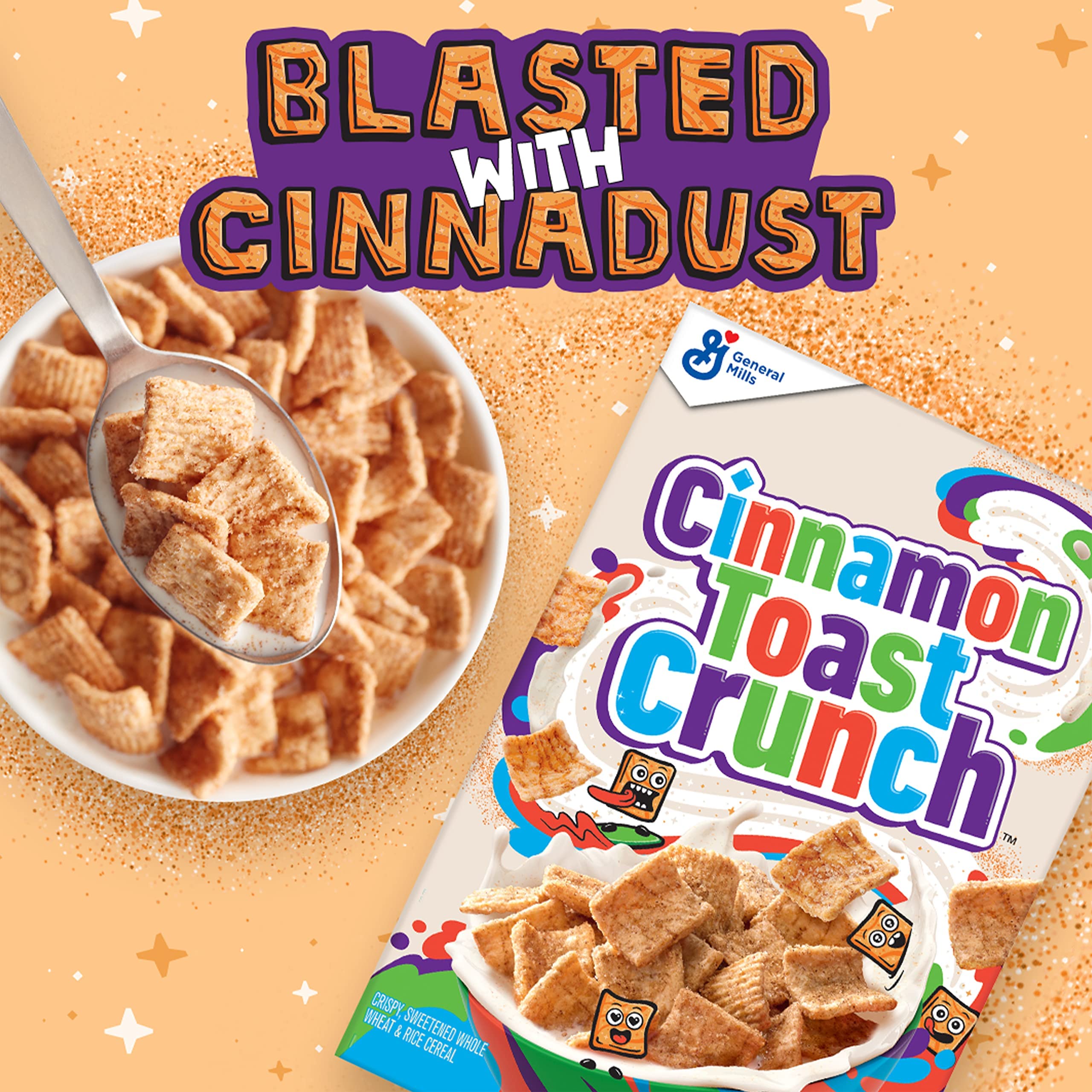 Cinnamon Toast Crunch Breakfast Cereal Cup, 2 oz Cup (Pack of 12)