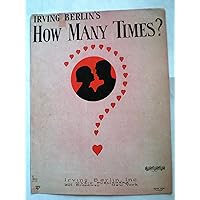 How Many Times How Many Times Paperback Sheet music