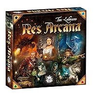 Res Arcana Board Game - The Enchanting World of Mages and Magic! Fantasy Adventure Game, Strategy Game for Kids & Adults, Ages 14+, 2-4 Players, 30-60 Min Playtime, Made by Sand Castle Games