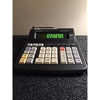Sharp EL-1192BL Desktop 2 Color Printing Calculator.