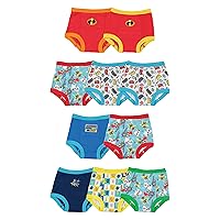 Disney Baby Pixar Potty Training Pants with Cars, Toy Story, Nemo & More with Chart & Stickers in Sizes 2t, 3t and 4t