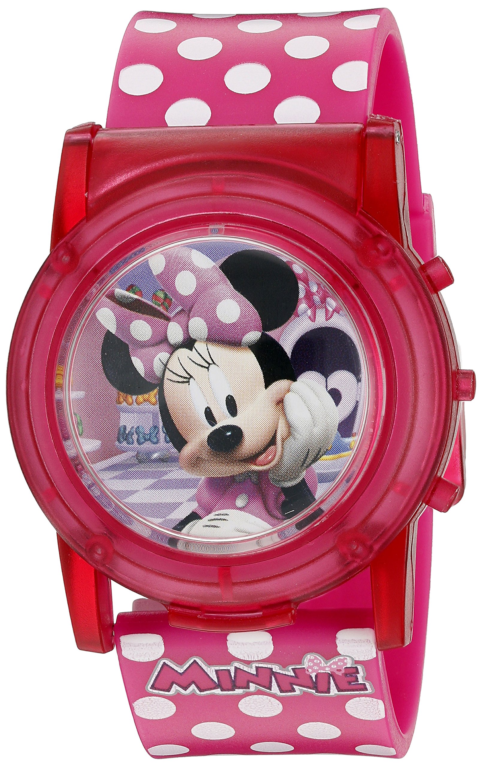 Accutime Kids Disney Mickey Mouse & Minnie Mouse Digital Quartz Watch for Kids, Girls, Boys, Toddlers of All Ages