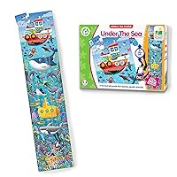 Learning Journey International Long and Tall Puzzles- Under The Sea - 51 Piece, 5-Foot-Long Preschool STEM Puzzle – Educational Gifts for Boys & Girls Ages 3 and Up, Multi