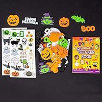Horizon Group USA Halloween Sticker & Tattoo Party Pack, Includes 450+ Stickers, 15+ Temporary Tattoos & More, Great For Halloween Arts And Crafts For Kids & Bags Goodies Multi-Color