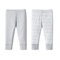 Baby Boys' Pull on Jogger 2 Pack Pants