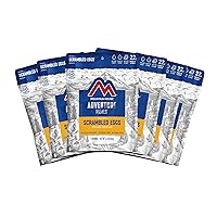 Mountain House Scrambled Eggs with Bacon | Freeze Dried Backpacking & Camping Food | 6-Pack | Gluten-Free